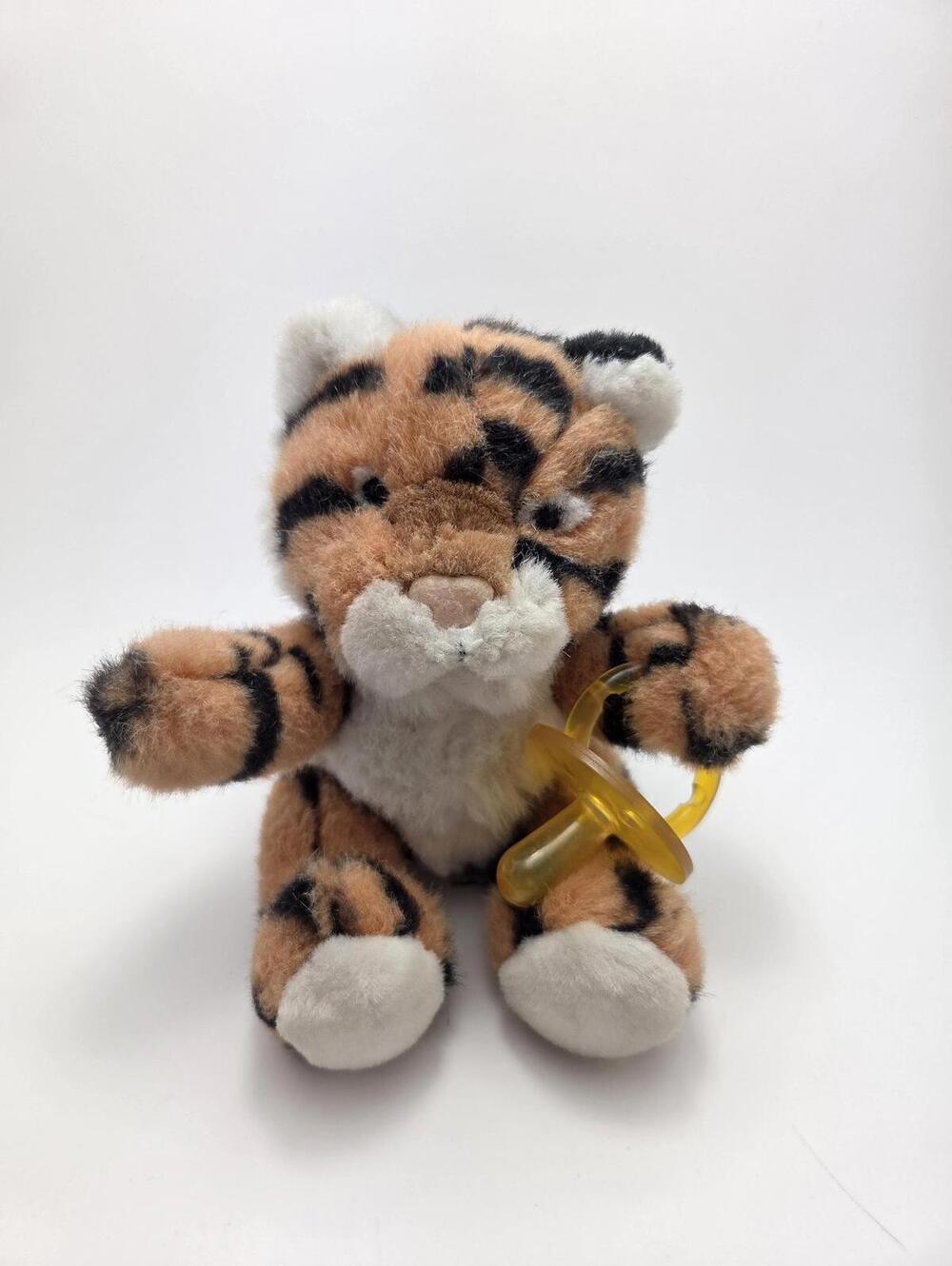 Russ “Tiffy” the Tiger Plush with Soother Stuffed Animal (6 inch)